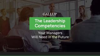 gallup leadership competencies